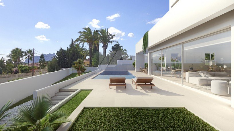 magnificent luxury villa, with beautiful views to the sea and the peñon d’ifach, costa blanca. 1107486066