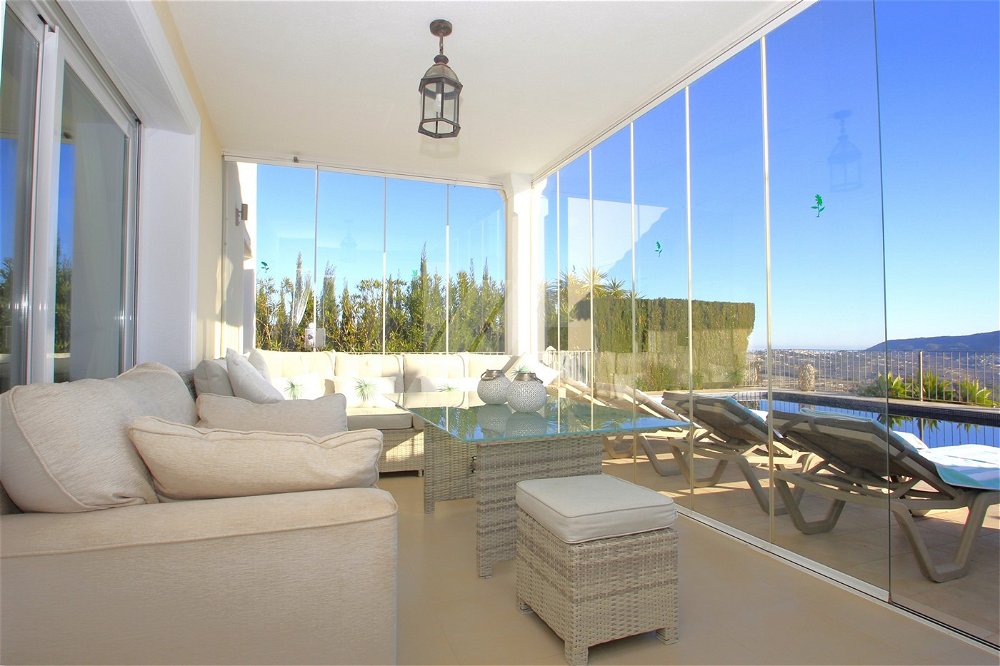 fantastic sea view villa for sale in moraira, costa blanca. 1005398175