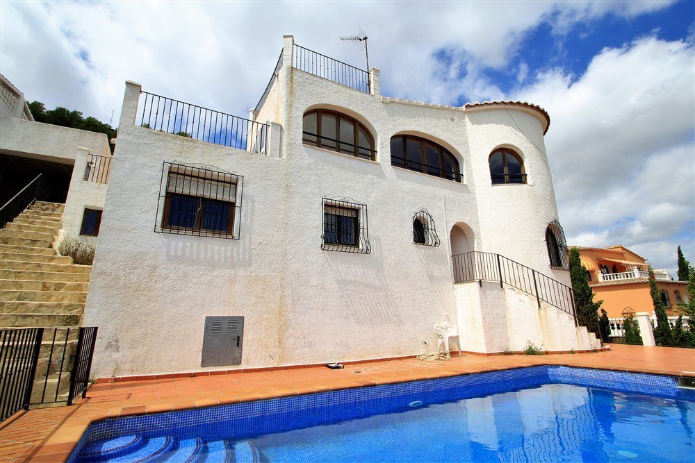 sea view villa for sale in cumbre del sol, benitachell 3824028498