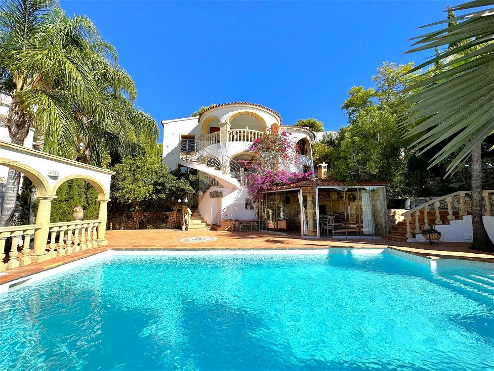 villa with sea views in montemar, benissa, costa blanca. 3662521360