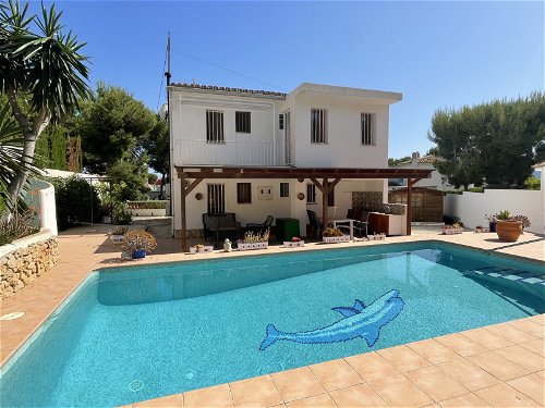 2 villas on one plot with pool for sale in benissa 2605821625