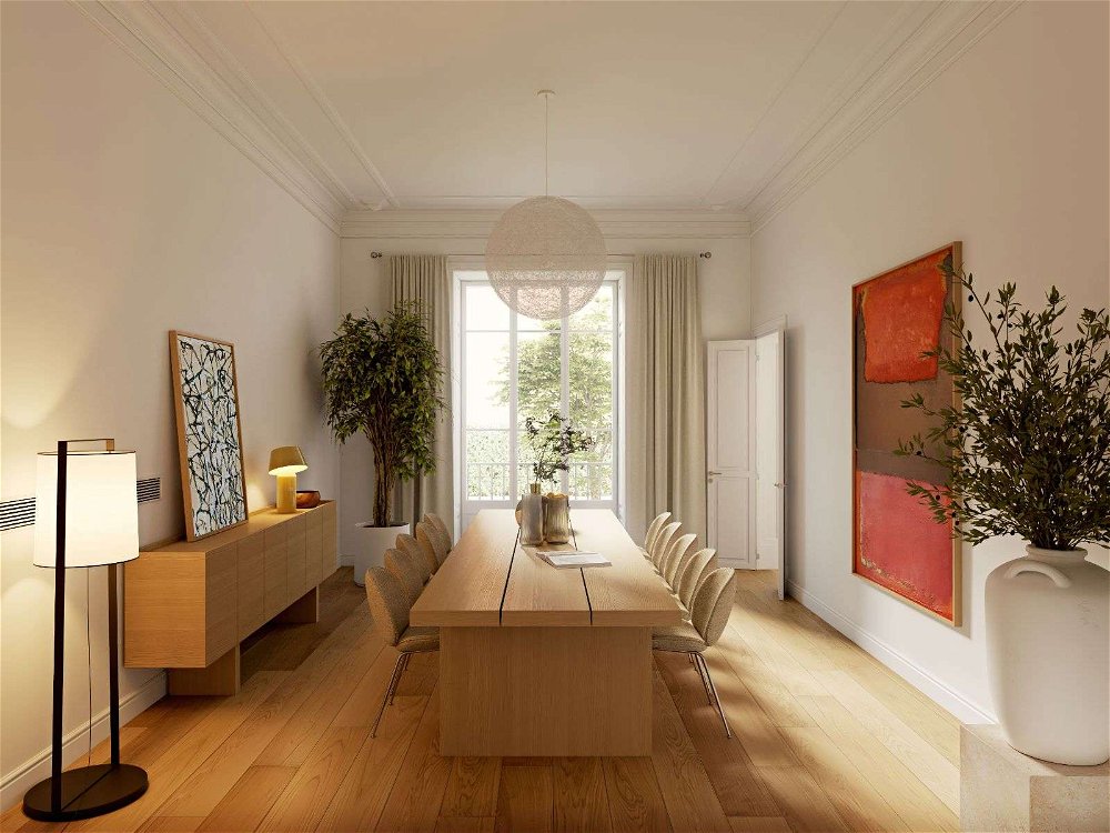 Renovated 4+2 bedroom apartment in charming building in Lisbon 1158008236