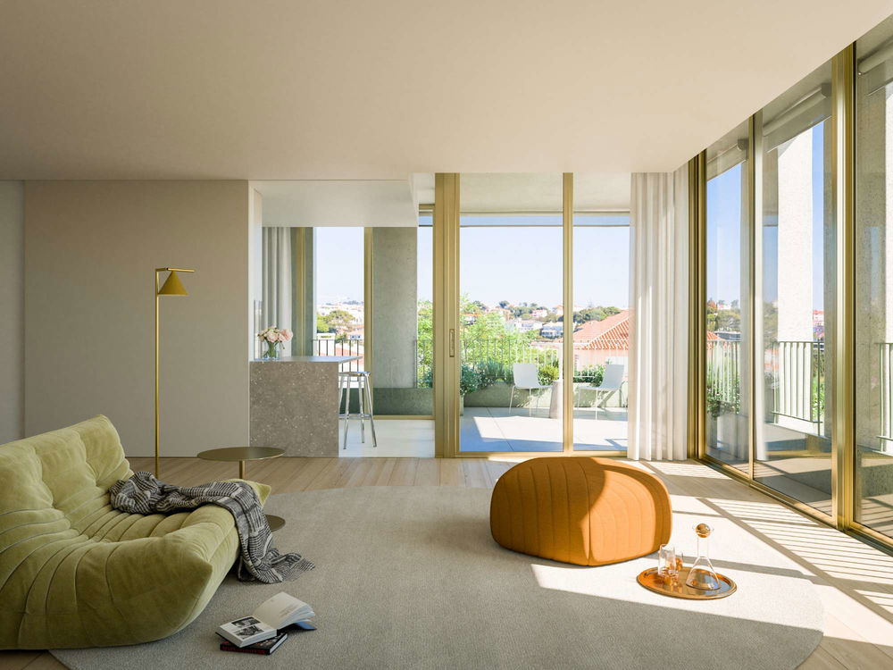 Three-bedroom duplex apartment with a communal pool and three parking spaces, Cascais 1199573288