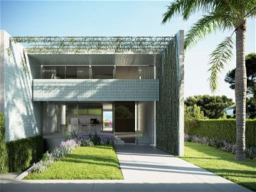 Semi-detached 5-bedroom house with terrace and garage in Estoril, Cascais 2088895002
