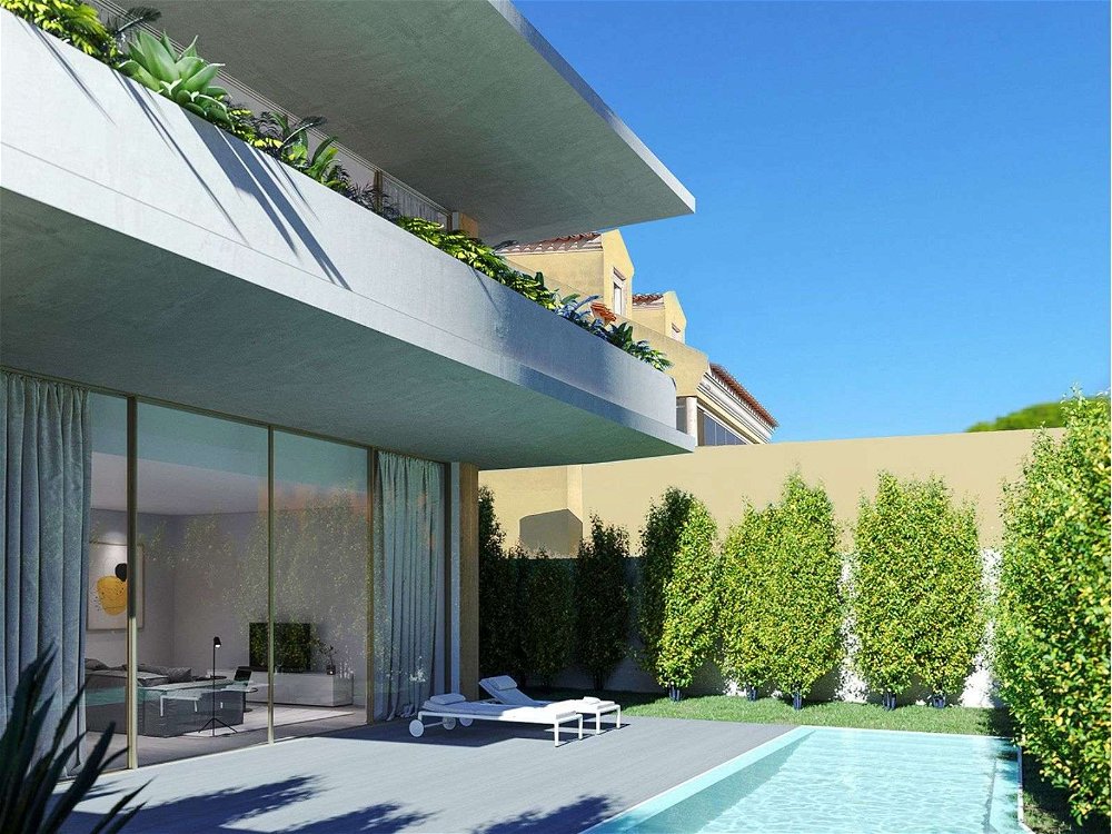 4 bedroom villa with garden and pool under construction in Alcabideche 2160111605