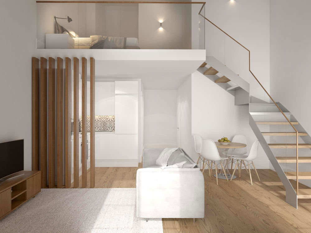 Loft with a balcony near Jardim do Morro, Vila Nova de Gaia 448948314