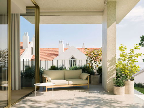 Two-bedroom apartment with a garden and two parking spaces, Cascais 3662890745