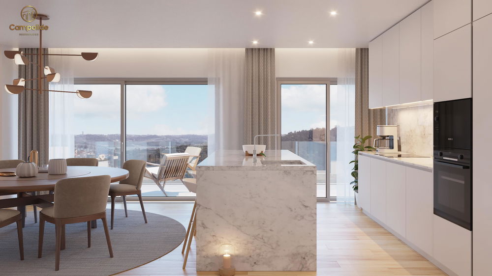 Apartamento T3, com estacionamento e arrecadação, Campolide 631256808