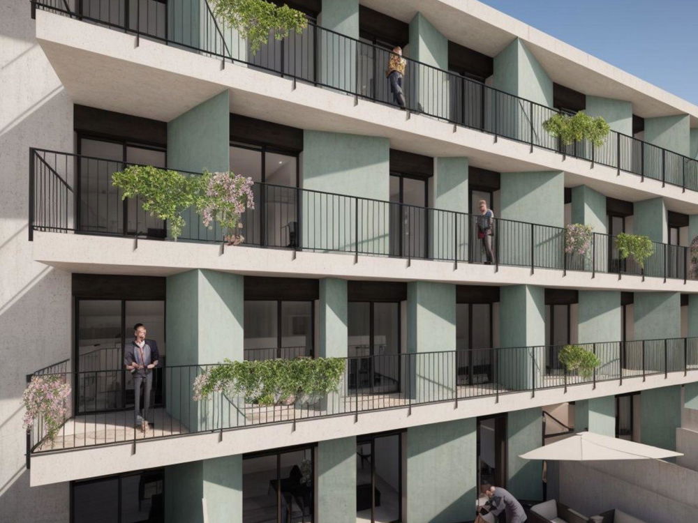 1-bedroom apartment with balcony and parking, near Areosa 2825109196
