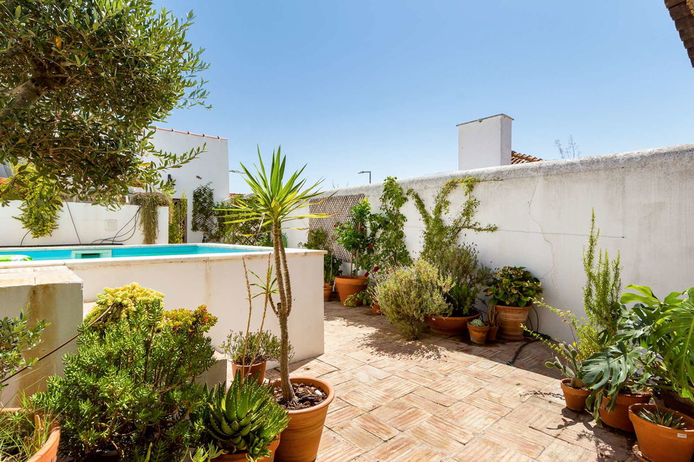 3-bedroom semi-detached house with pool and fireplace in Alvito, Alentejo 2382241355