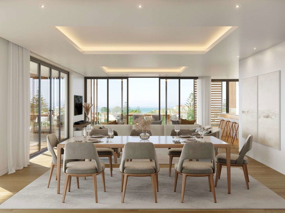 Three-bedroom apartment with two terraces, located in Parede, Cascais 2717396276