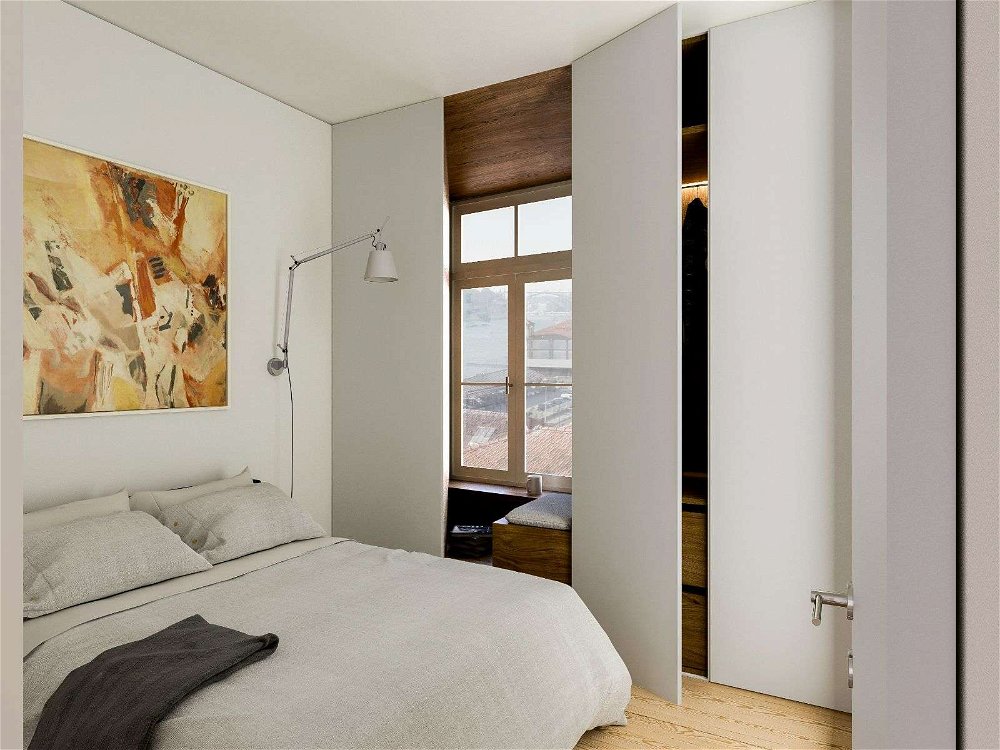 1+1 bedroom mezzanine apartment with balcony near Rio Douro, Porto 3640480889