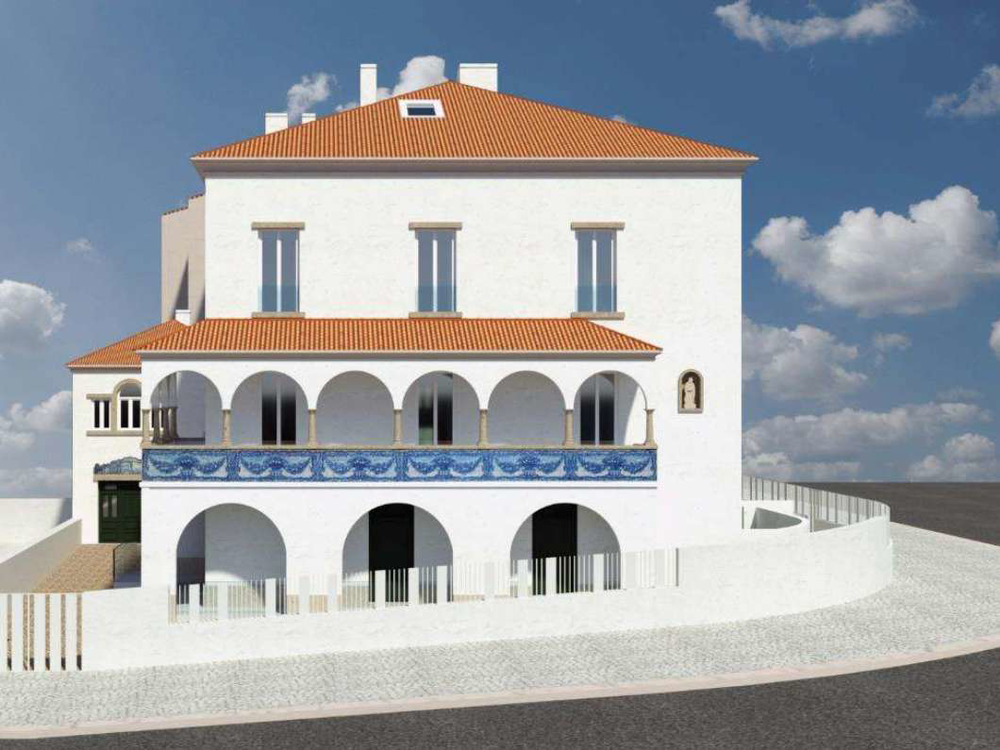 Old-style building in the centre of Estoril, in Cascais 3666344471