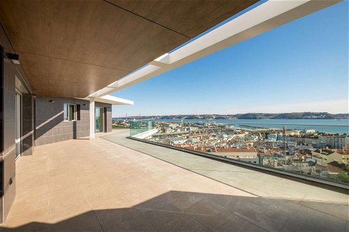 4-bedroom apartment with wide views over the River Tagus in Alto de Algés 3783142107