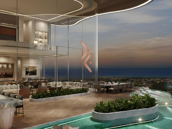 Water Canal View | PVT Pool | Ultra Luxury Apartment 2077542413