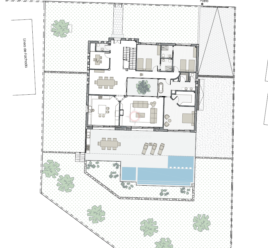 ​Plot: 1,246′ 46 m² Estate: 381′ 11 m² Bedrooms: 5 Bathrooms: 4 Toilet: 1 Detached single-family house on a 1,246.46 m² plot consisting 1289381196