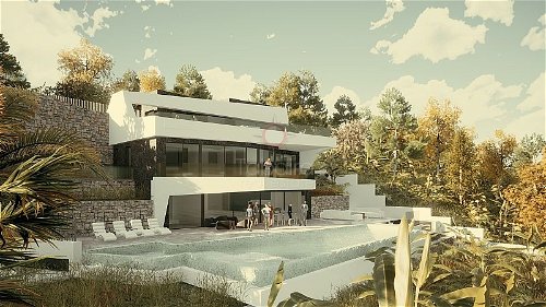 ​Contemporary design villa for sale in Raco de Galeno, Benissa. 2429208237