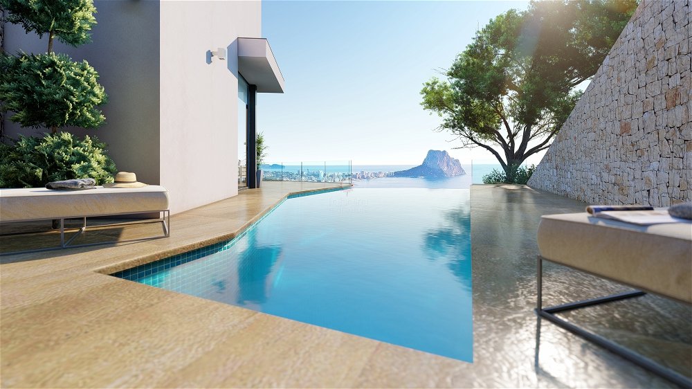 ​New build villa for sale in Calpe with sea views 2980680211
