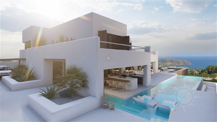 ​Exclusive Villa in Ibiza Style for sale in Moraira 3256993109
