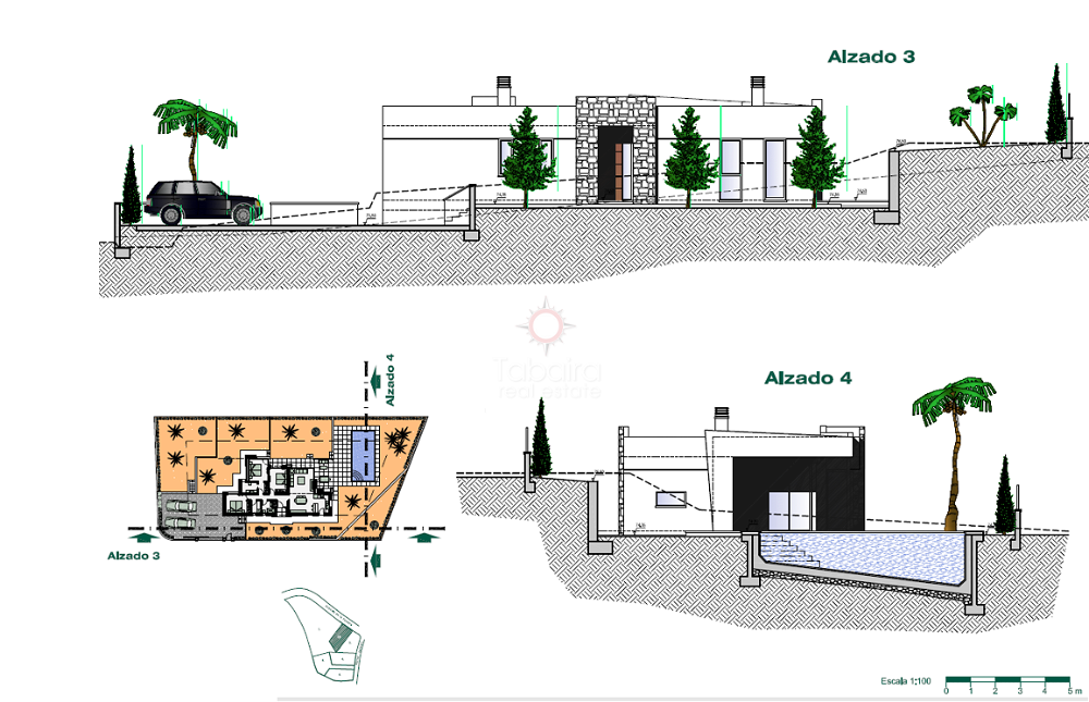New build villa for sale in Buenavista Benissa Costa 3289454522