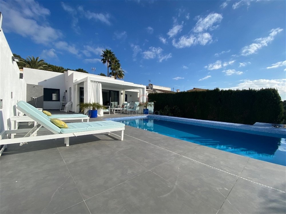 Modern Villa For Sale Near Moraira on one floor. 3591246103