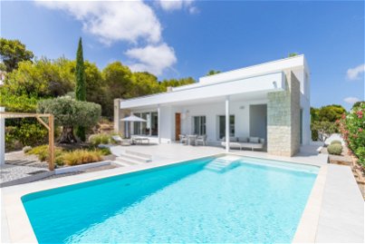​A Modern Ibiza-Style Villa for Sale in El Portet 3670592414