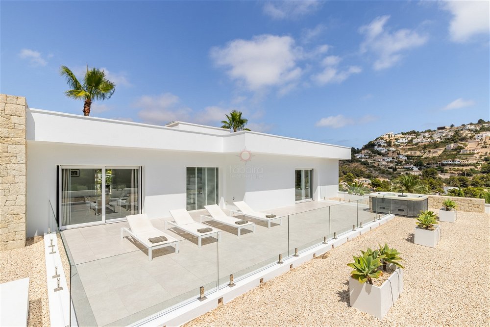 ​A Modern Ibiza-Style Villa for Sale in El Portet 3670592414