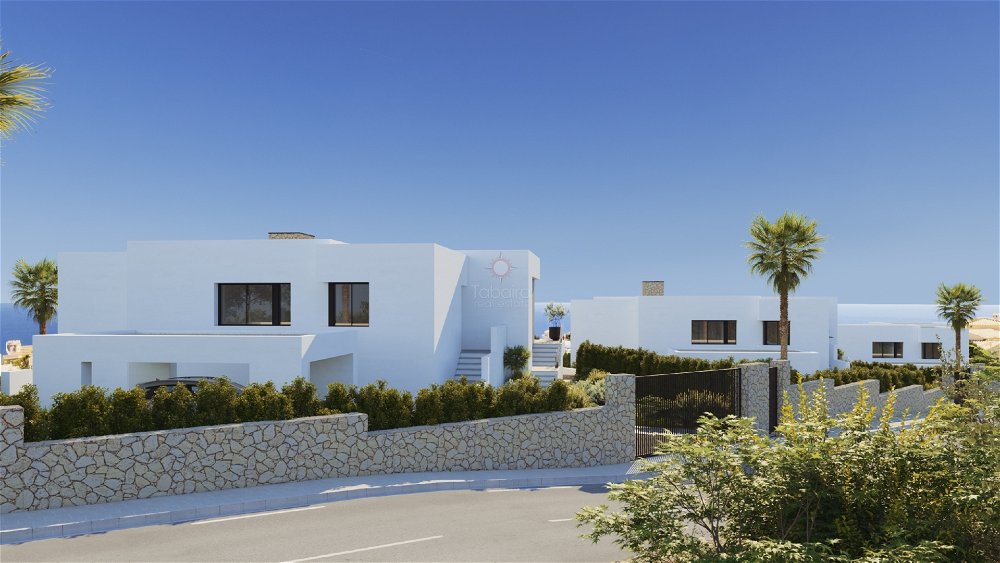 Contemporary style villa with sea views for sale in Cumbre del Sol 3946863628
