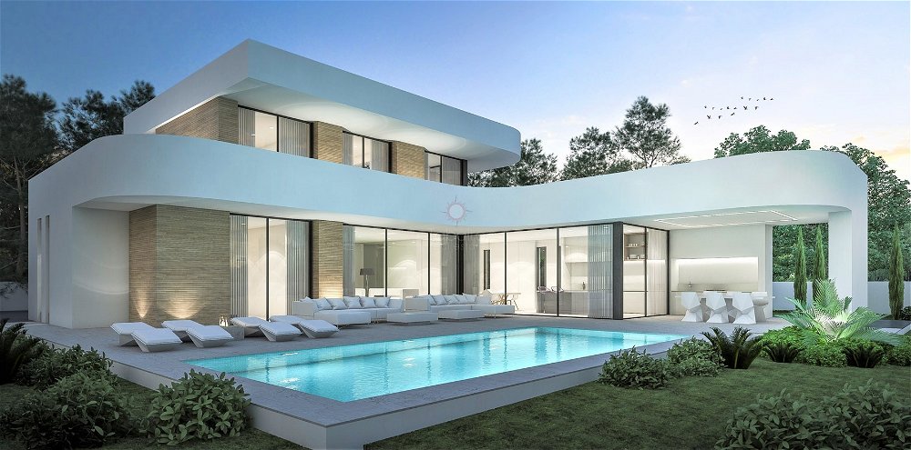 Luxury new build villa for sale in Sabatera Moraira 4125129393
