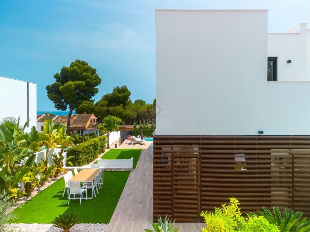 Modern villa for sale in the Platgetes beach area of Moraira. 450839846