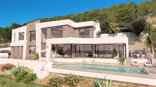Luxury sea view villa for sale in Calpe 933435702
