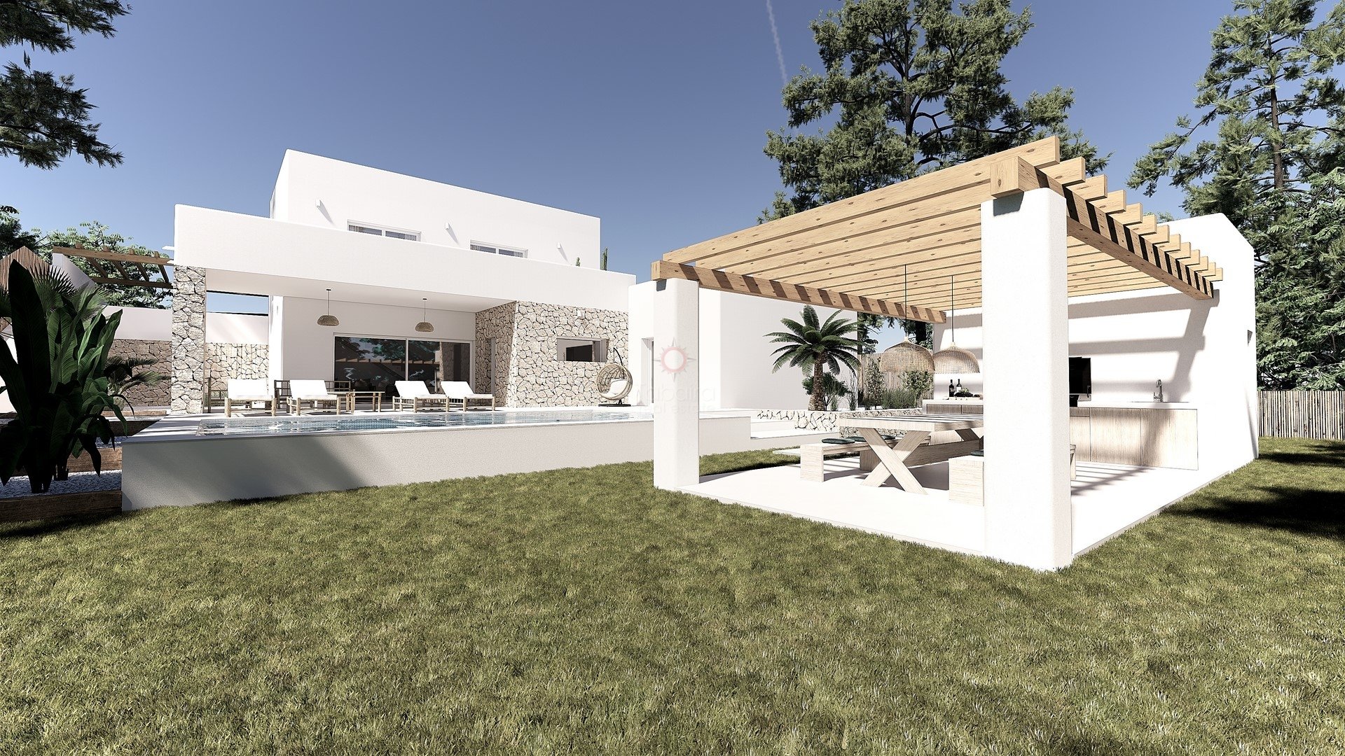 ​New luxury Mediterranean villa for sale in Moraira 987366729