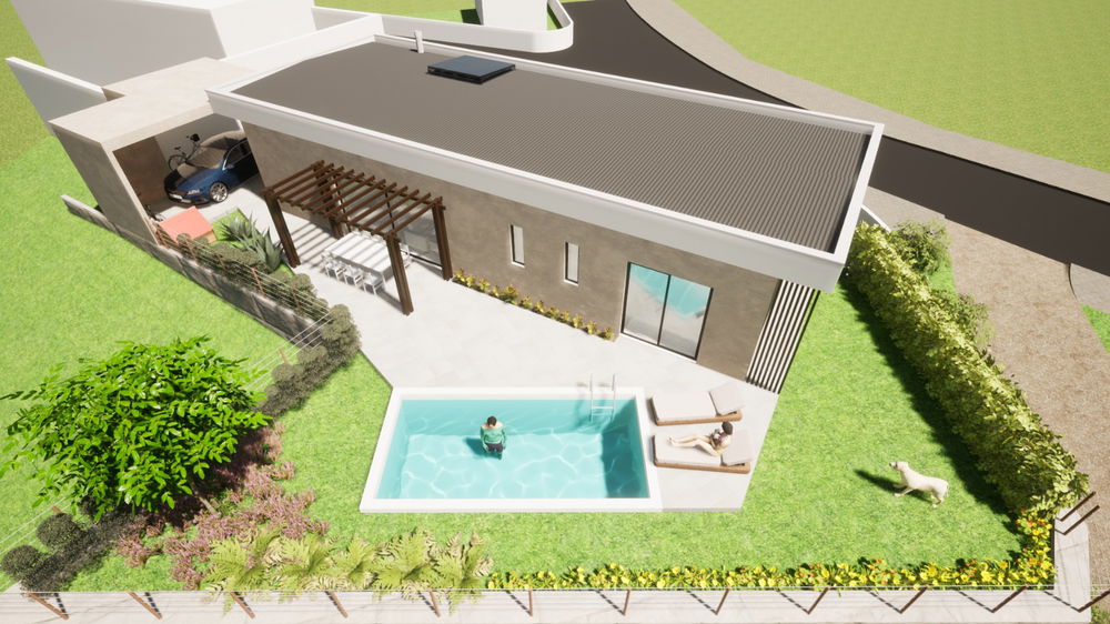 Single story villa in construction near Alcobaça 807663917