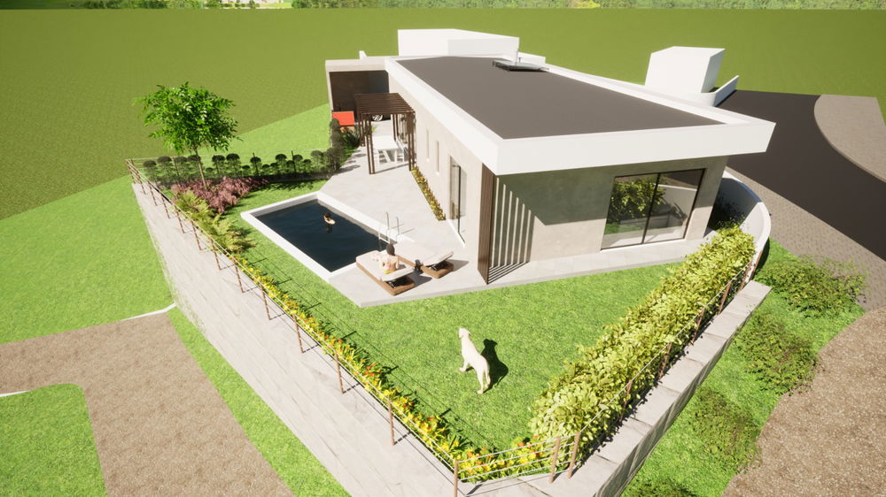 Single story villa in construction near Alcobaça 807663917